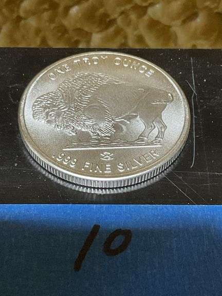 1 Oz Silver Buffalo Round
