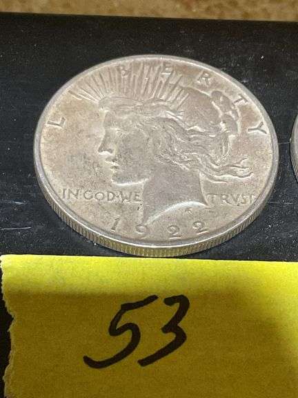 1922 Peace Silver Dollar