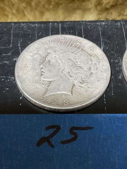1923 Peace Silver Dollar