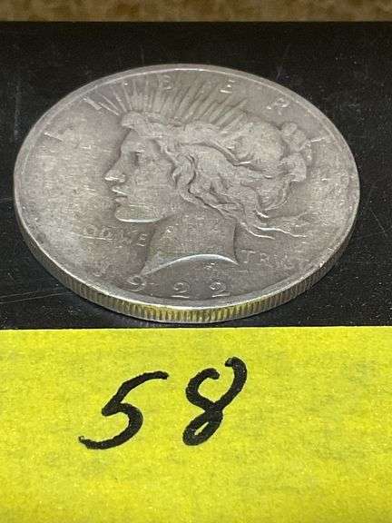 1922 Peace Silver Dollar