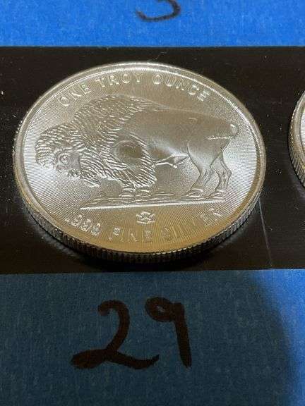 1 Oz Silver Buffalo Round
