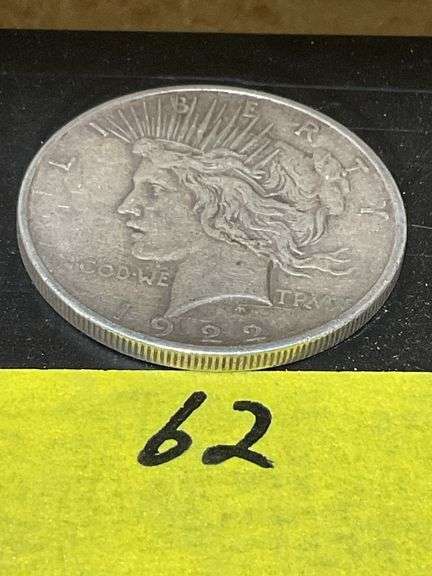 1922 Peace Silver Dollar