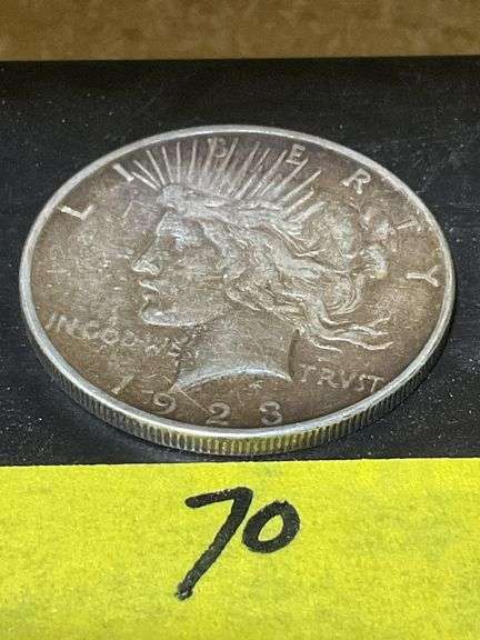 1923 Peace Silver Dollar