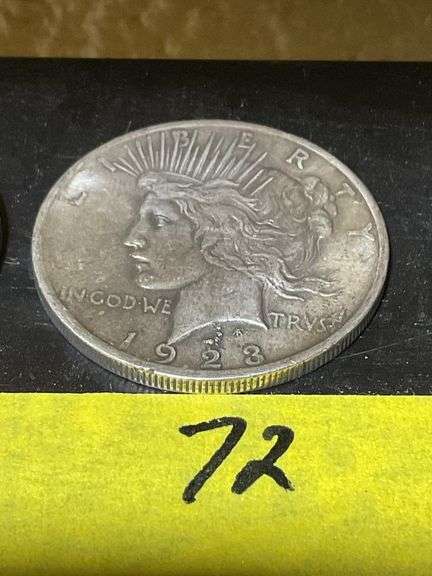 1923 Peace Silver Dollar
