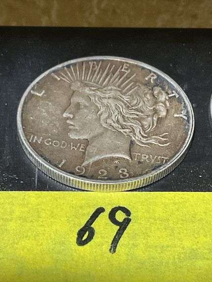 1923 Peace Silver Dollar