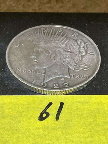 1922 Peace Silver Dollar