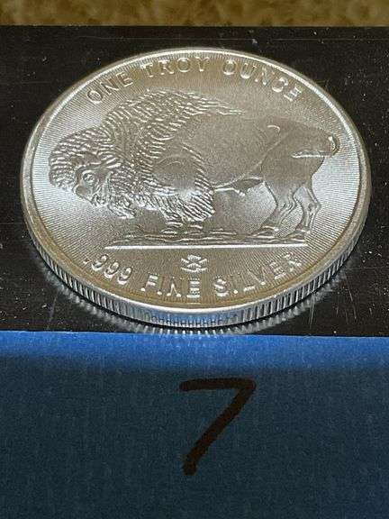1 Oz Silver Buffalo Round