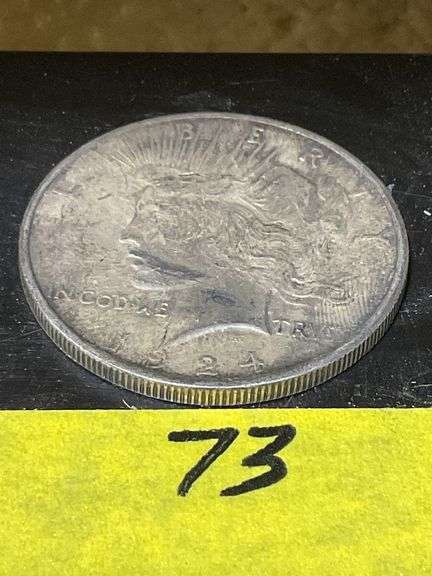 1924 Peace Silver Dollar