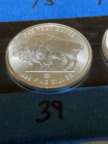 1 Oz Silver Buffalo Round