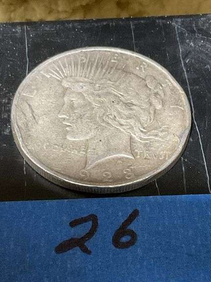 1923 Peace Silver Dollar