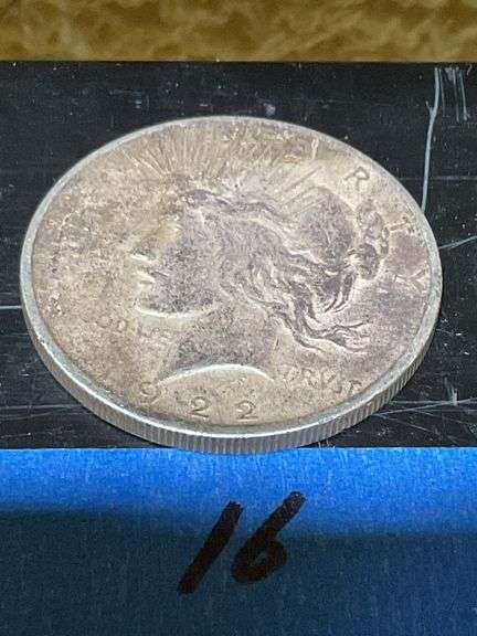1922 Peace Silver Dollar