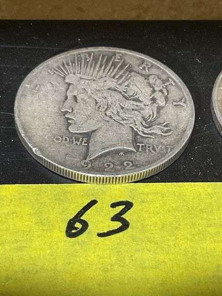 1922 Peace Silver Dollar