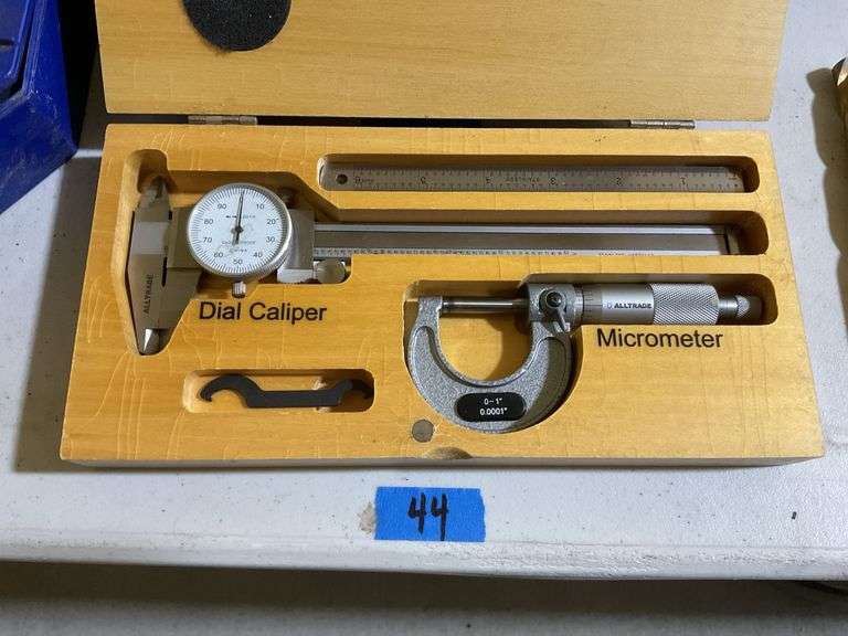Alltrade Dial Caliper, Micrometer Set