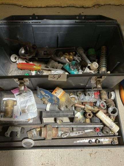 Toolbox full of Fittings, Tools