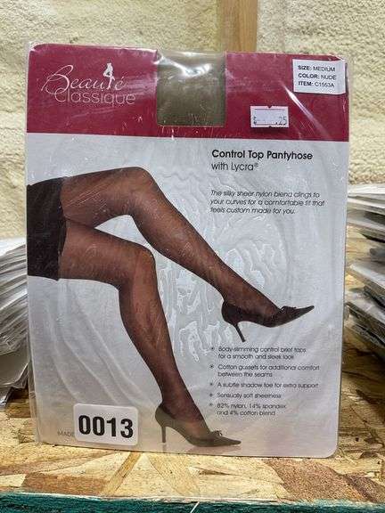 10 New Pantyhose, Medium, Nude color