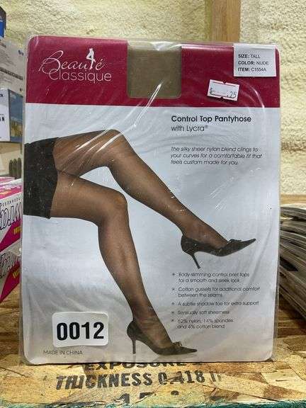 10 New Pantyhose, Tall, Nude color