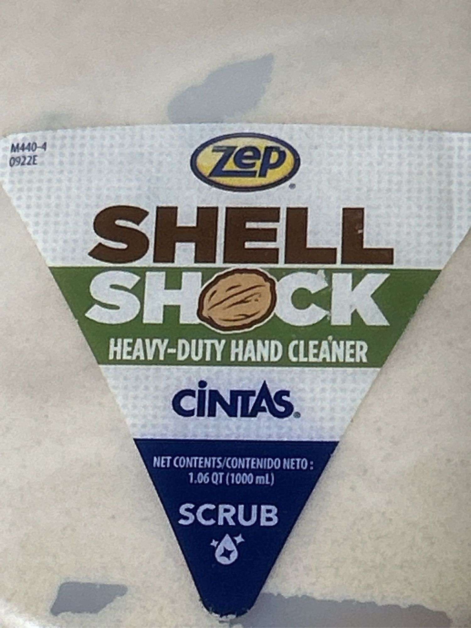3) Zep 1000 ml Shell Shock Heavy Duty Hand Cleaner - 9315 - MSRP 3