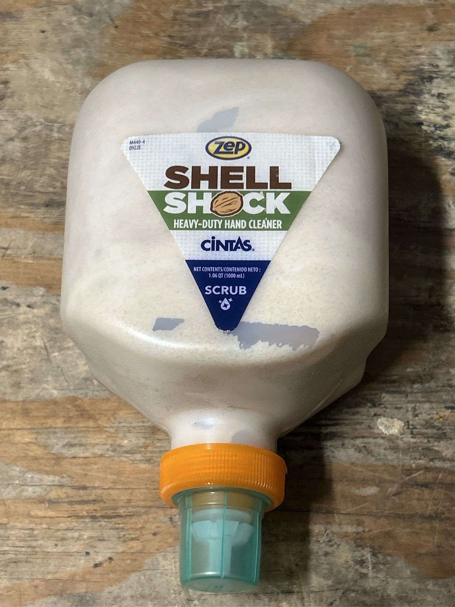 3) Zep 1000 ml Shell Shock Heavy Duty Hand Cleaner - 9315 - MSRP 3