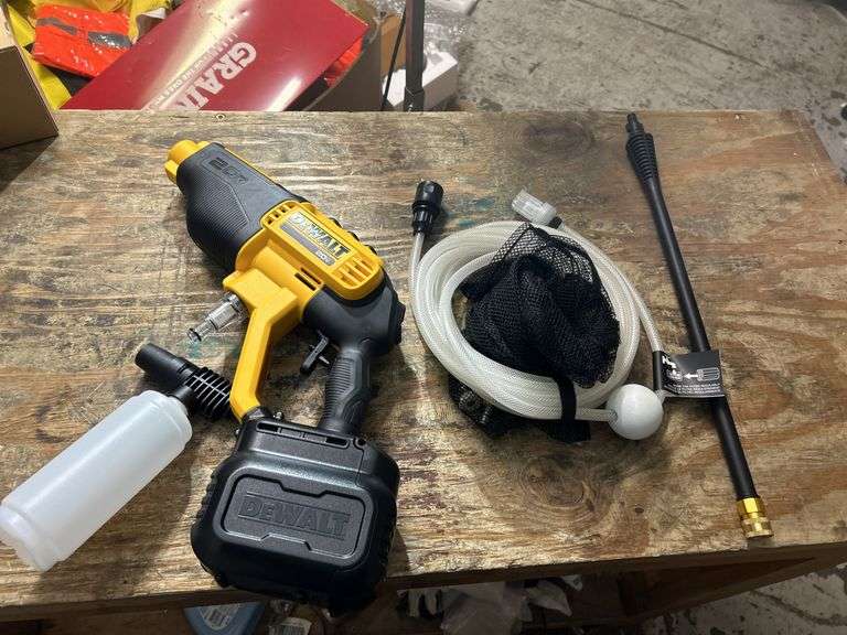 Dewalt Pressure Washer Cordless 20v Powered Rototiller For DeWALT