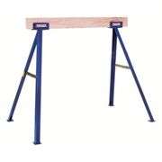 (2) 6"Overall Wd Fixed Ht Steel Adjustable Folding Sawhorse PK4 - 8PXG9 - MSRP 2 @ $116.79 each