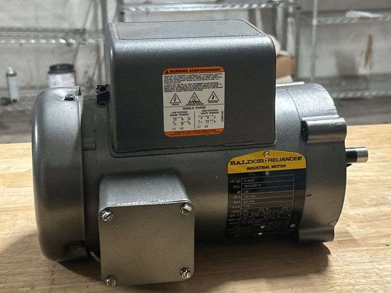 Baldor General Purpose Single Phase Motor - VL3507 - MSRP $527.80