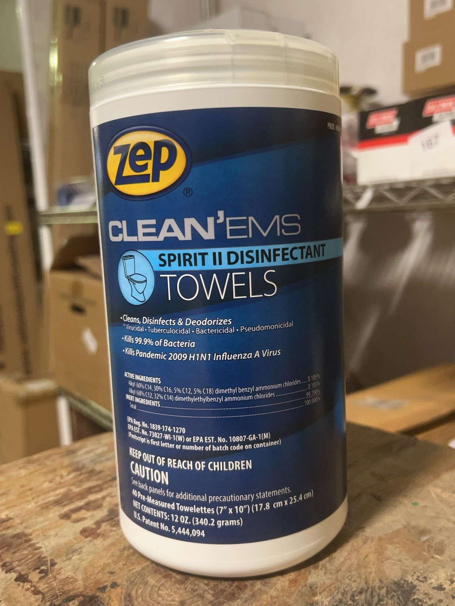 4) ZEP 12 oz 7
