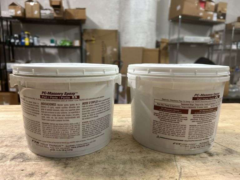 PC Products 128 Oz Part A & B PC-Masonry Epoxy Adhesive Paste PK2 ...