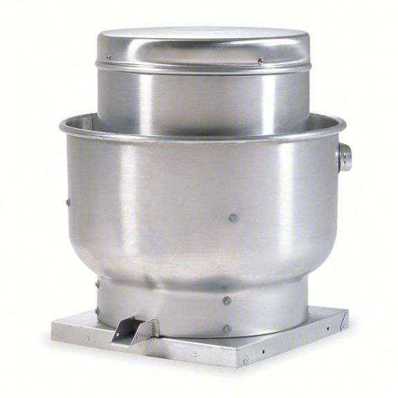 Dayton 131/4" Wheel 2366 CFM Centrifugal Upblast Roof Exhaust Fan