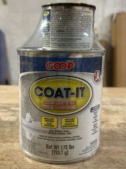 Plastic Goop Amazing GOOP 5400040 Coat-It Waterproof Epoxy Se In