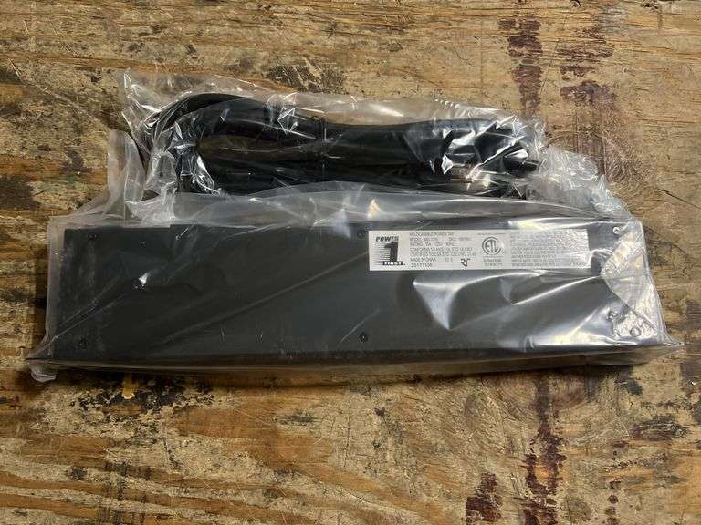 (2) Power First 15' Cord 15A 8-Outlets Power Distribution Unit - 1BP99 - MSRP 2 @ $77.76 each