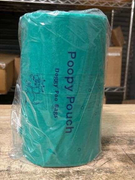 Poopy Pouch 3/4" gal Capacity x 5" Wd x 15" Ht Pet Waste Bags PK6 - SD-6-400 - MSRP $208.92