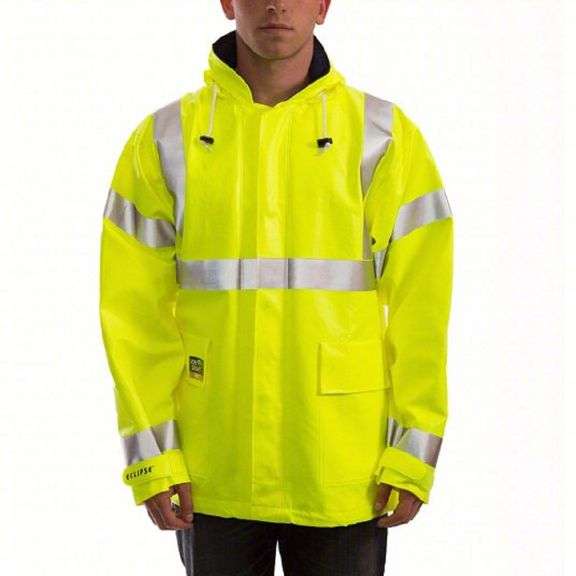 Tingley XL Yellow Green Eclipse Quad Hazard Arc Flash Jacket - J44122 - MSRP $171.71