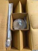 Marley 5 Ft Blade Dia 120VAC 6,090 Cfm White Industrial Ceiling Fan - 60001HP - MSRP $430.00