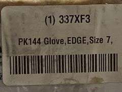 Edge Size 7 Black/Red Polyurethane Coating Safety Gloves PK84 - 48126070 - MSRP $61.32