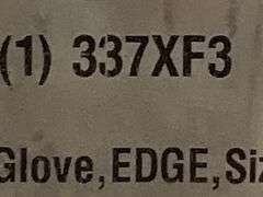 Edge Size 7 Black/Red Polyurethane Coating Safety Gloves PK84 - 48126070 - MSRP $61.32