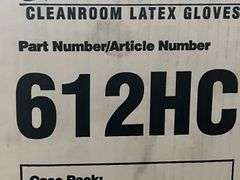 PIP Small 12" Cleanroom Latex Disposable Gloves PK100 - 612HCS - MSRP $48.65