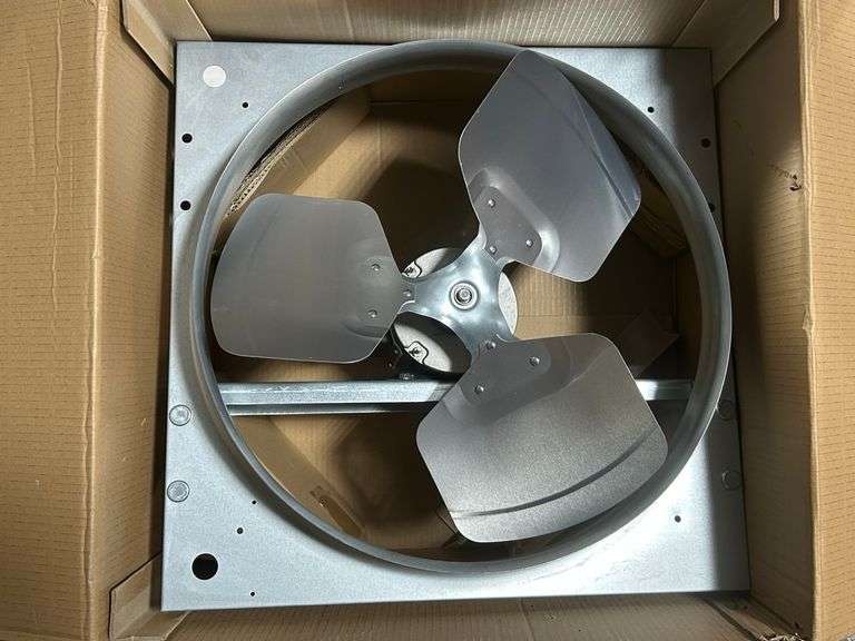 Dayton 20" Blade Dia 1/2HP 3PH 208-230/460V 4,452 cfm Exhaust Fan - 10D977D - MSRP $698.99