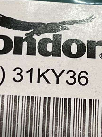 (6) Condor Green 4-Point Ratchet Hard Hat - 31KY36 - MSRP 6 @ $33.97 each