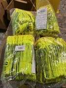 (4) Condor XS Dotted Lime Acrylic Knit Gloves PK12 - 4NMK3 - MSRP 4 @ $21.24 each