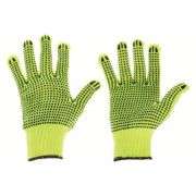 (4) Condor XS Dotted Lime Acrylic Knit Gloves PK12 - 4NMK3 - MSRP 4 @ $21.24 each