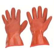 (2) Condor XL Red Brown 12" Lg Chemical Resistant Gloves PK6 - 22KA69 - MSRP 2 @ $83.04 ea