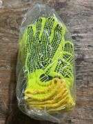 (4) Condor XS Dotted Lime Acrylic Knit Gloves PK12 - 4NMK3 - MSRP 4 @ $21.24 each