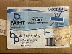 (12) Pak-It 20 Count Jar Waterless Vehicle Wash - PAK555520 - MSRP $64.76
