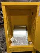 Durham Mfg. 23" x 18" x 41" 12 gal Yellow Flammable Storage Cabinet - 56YW54 - MSRP $912.55