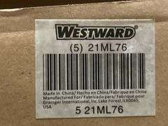 (5) Westward 12" x 5/32" x 1" 30 Grit Abrasive Cut-Off Wheel PK5 - 21ML76 - MSRP 5 @ $64.97 ea