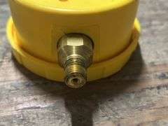 (4) 0 to 60 Psi 4" Dial x 1/4" NPT Male Industrial Pressure Gauge - 4EFJ9 - MSRP 4 @ $64.13 ea