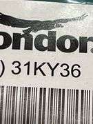 (6) Condor Green 4-Point Ratchet Hard Hat - 31KY36 - MSRP 6 @ $33.97 each