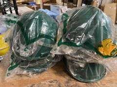 (6) Condor Green 4-Point Ratchet Hard Hat - 31KY36 - MSRP 6 @ $33.97 each