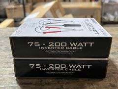 (2) Westward 1' Cable Lg 14 AWG  Inverter Cable - 1YAY2 - MSRP 2 @ $11.93 each