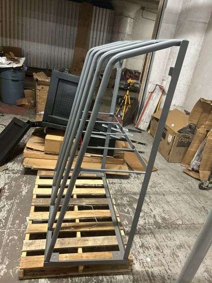 Little Giant 48"x24"x60" Stand Alone Vertical Bar Rack - BR-2448-60 - MSRP $527.05